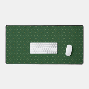 Kelly Green Gouden Zinnia Zon Bureaumat