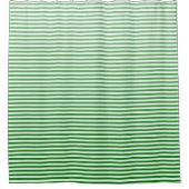 Kelly Green Ombre Stripe Douchegordijn (Voorkant)