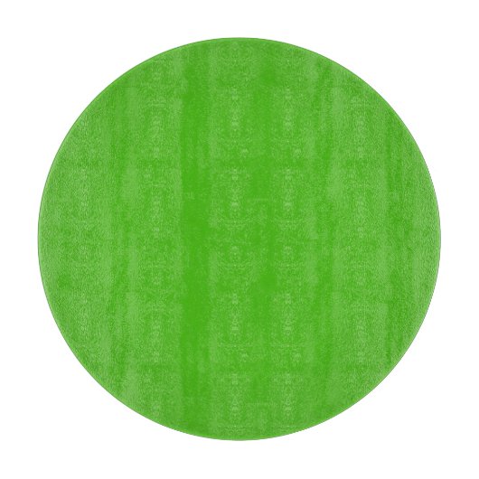 Kelly Green Ronde Glas Snijplank (Voorkant)