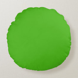 Kelly Green Round Pillow Rond Kussen