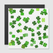 Kelly green "Shamrocks Falling" (Voorkant / Achterkant)