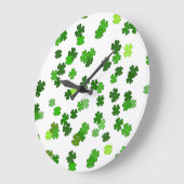 Kelly Green "Shamrocks Falling" Grote Klok (Hoek)