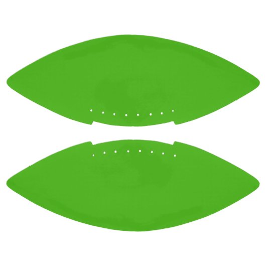 Kelly Green Solid Color American Football (Panelen)