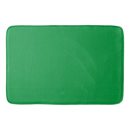 Kelly Green: Solid Color Badmat (Voorkant)