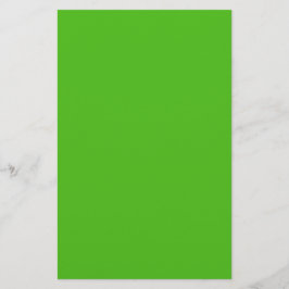 Kelly Green Solid Color Briefpapier