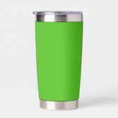 Kelly Green Solid Color Geïsoleerde Drinkbeker (Rechts)