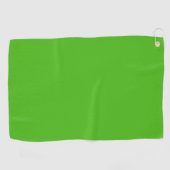 Kelly Green Solid Color Golfhanddoek (Horizontaal)