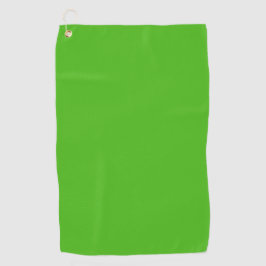 Kelly Green Solid Color Golfhanddoek