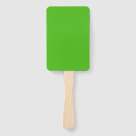 Kelly Green Solid Color Handwaaier