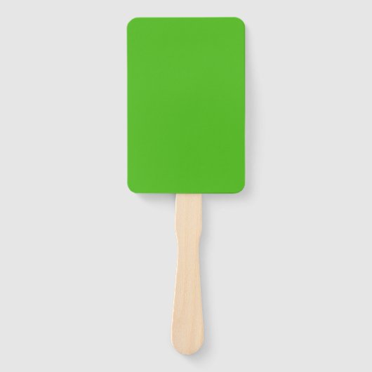 Kelly Green Solid Color Handwaaier (Voorkant)