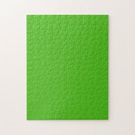 Kelly Green Solid Color Legpuzzel
