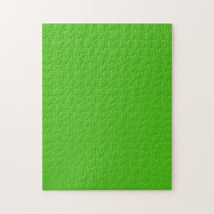 Kelly Green Solid Color Legpuzzel