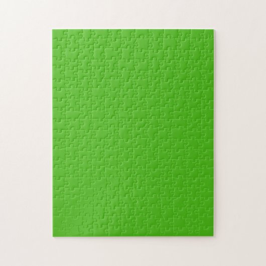 Kelly Green Solid Color Legpuzzel (Verticaal)