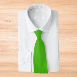Kelly Green Solid Color Stropdas