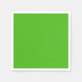 Kelly Green Standard Cocktail Paper Napkin Servetten (Voorkant)
