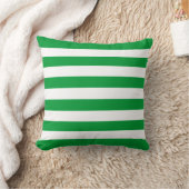 Kelly Green Stripes Pattern Kussen (Deken)