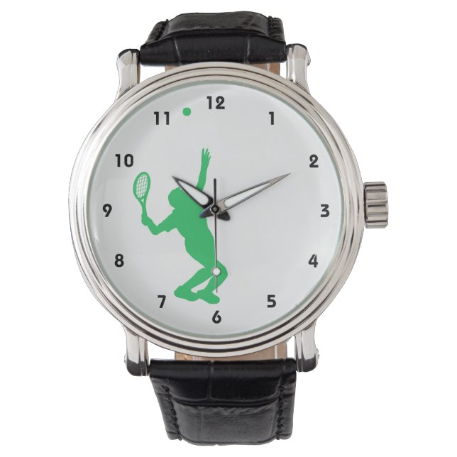 Kelly Green Tennis Horloge (Voorkant)