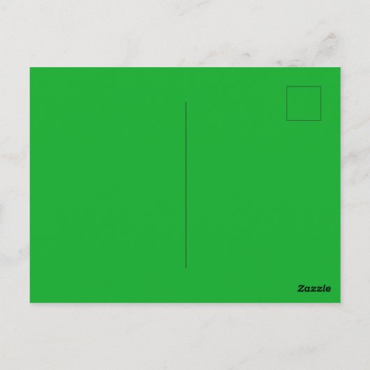 Kelly Groen Briefkaart (Achterkant)