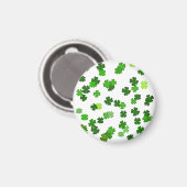 Kelly groen “Shamrocks Falling” Magneet (Voorkant / Achterkant)