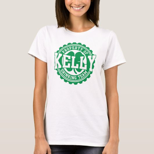 Kelly Irish Drink Team Bottle Pet T-shirt (Voorkant)