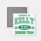Kelly Irish Drink Team Magneet (Voorkant / Achterkant)