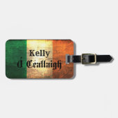 Kelly Irish Flag Bagagelabel (Voorkant horizontaal)