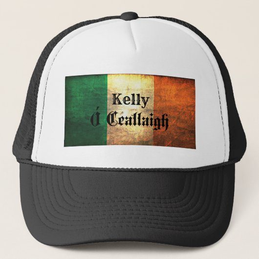 Kelly Irish Flag Trucker Pet (Voorkant)
