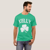 Kelly Irish Shamrock St Patricks Day T-shirt (Voorkant volledig)