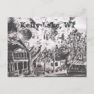 Kelly Lake Cabin Briefkaart