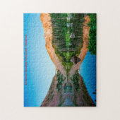 Kelly Lake California. kerstcadeautjes Legpuzzel (Verticaal)