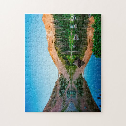 Kelly Lake California. Legpuzzel (Verticaal)