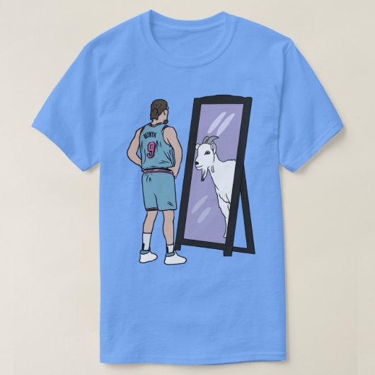 Kelly Olynyk Spiegel GEIT T-shirt (Design voorkant)