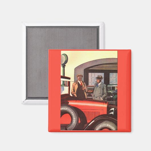 Kelly Springfields band 1920s en nog een Magneet (Voorkant / Achterkant)