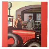 Kelly Springfields band 1920s en nog een Tegeltje (Voorkant)