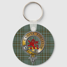 Kelly Tartan & Badge Sleutelhanger