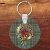 Kelly Tartan & Badge Sleutelhanger (Voorkant)