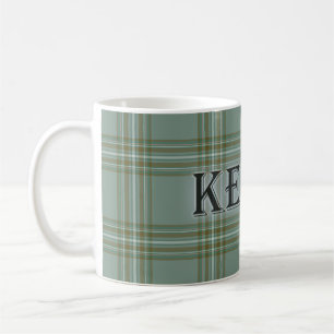 Kelly Tartan met Achternaam Koffiemok