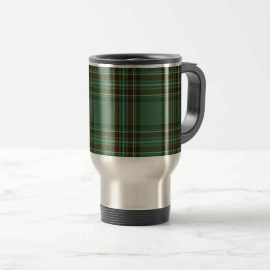 Kelly Tartan Travel Mug Reisbeker (Voorkant rechts)