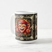  "Kelly the Chill Monkey Mug" Koffiemok (Voorkant links)