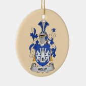 Kelly Wapenschild Keramische Versiering Keramisch Ornament (Rechts)