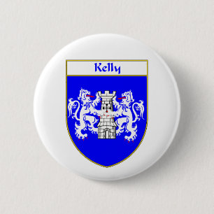 Kelly Wapenstaart/Familiekust Ronde Button 5,7 Cm