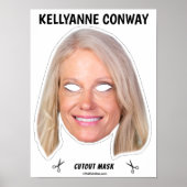 KELLYANNE CONWAY Halloween Masker Poster (Voorkant)