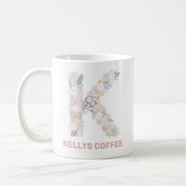 KELLYS COFFEE-Mok met bewerkbare tekst Koffiemok
