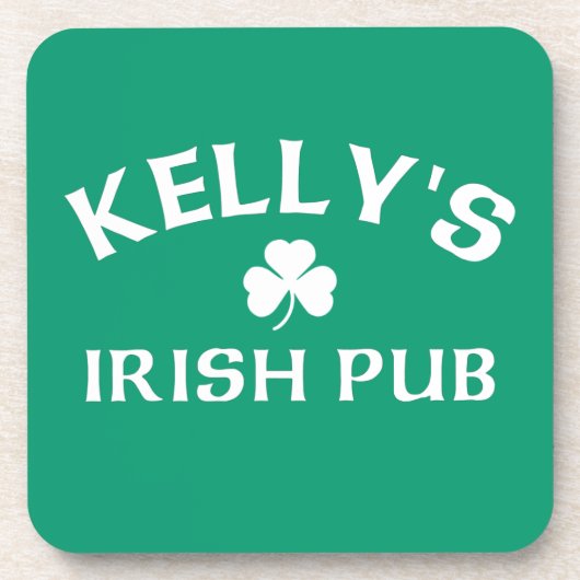 Kelly's Irish Pub Bier Onderzetter (Voorkant)