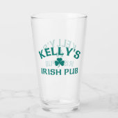 Kelly's Irish Pub Glas (Achterkant)