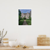 Kelmscott Manor (foto) Poster (Keuken)