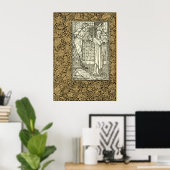 Kelmscott Press William Morris Border Poster (Thuiskantoor)