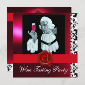 KELNER WIJNPROEVERIJ FEestJE ROde LAK ZEGEL MONOGR Kaart (Voorkant / Achterkant)