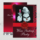 KELNER WIJNPROEVERIJ FEestJE ROODe WASZEGEL MONOGR Kaart (Voorkant / Achterkant)