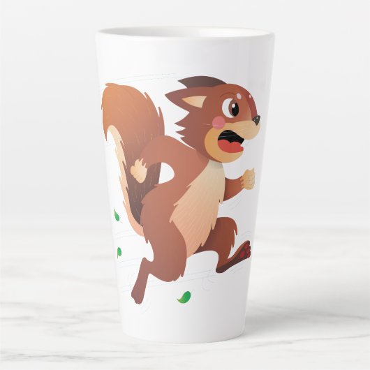 Kelossus, Happy Scott Squirrel Latte Mok (Voorkant)